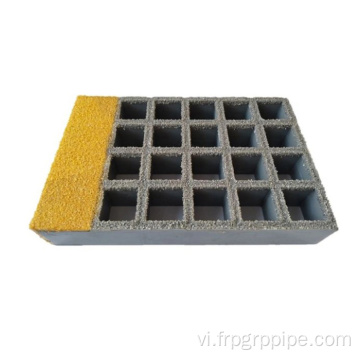 Chất chống cháy GRP grated grating cho nhà máy hóa chất